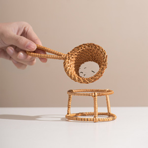 竹编茶滤